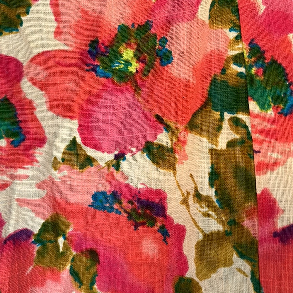 Anthropologie Floral Shift Dress - Picture 2 of 3